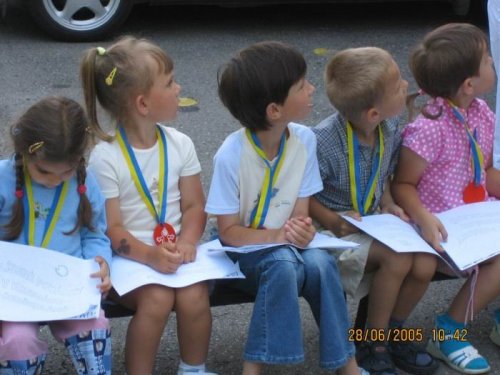 Loučení dětí z MŠ - 28.6.2005